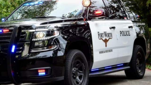 Black and white Fort Worth police SUV with red and blue police lights turned on. A Fort Worth teen was arrested Tuesday and accused of being involved in the November fatal shooting of a man in southeast Fort Worth.